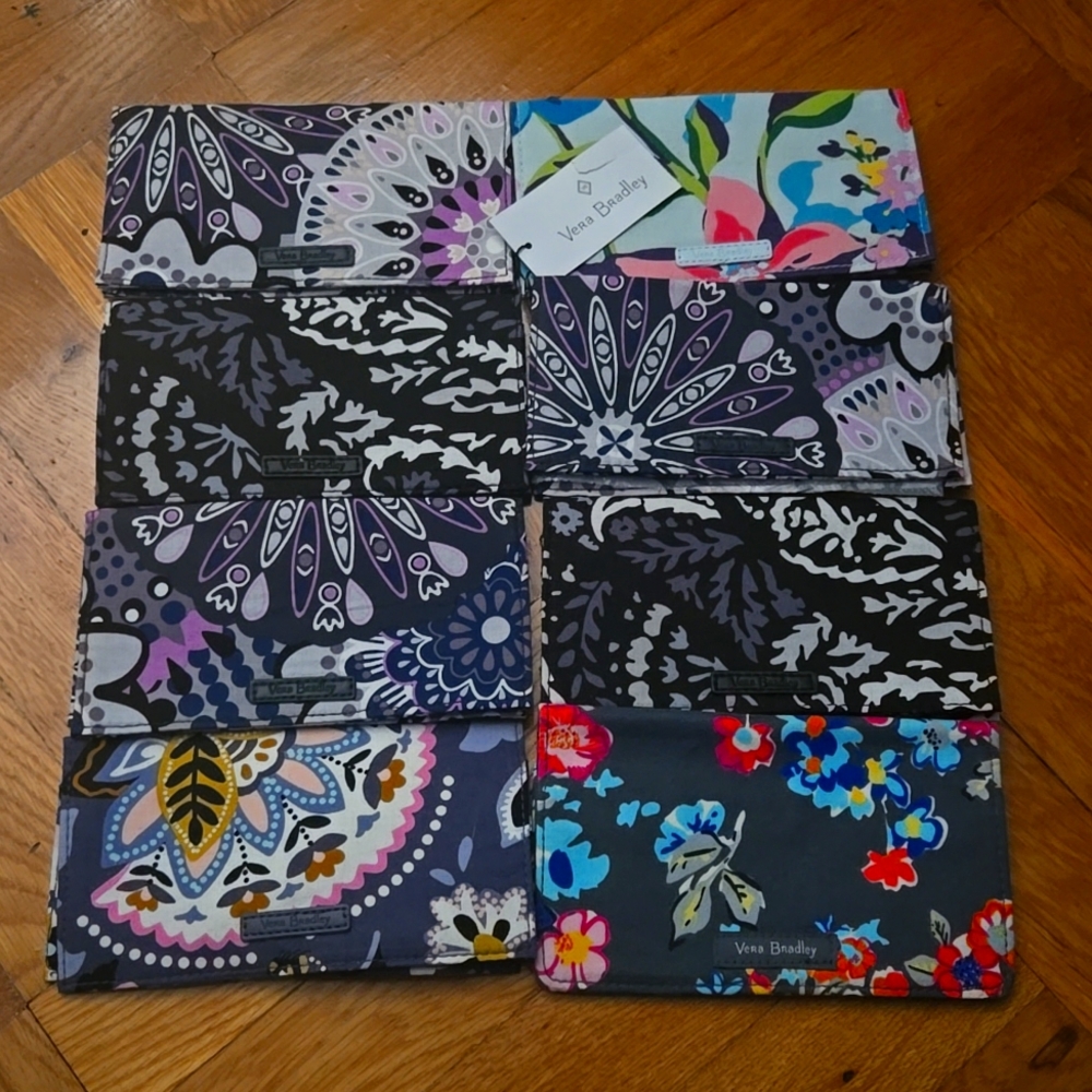 Vera Bradley Checkbook Covers (8) eight